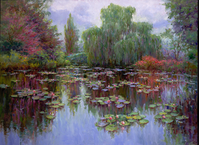 "Monet's Pond" by Lynn Gertenbach