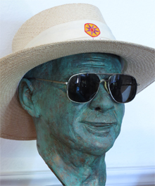 Likeness of Craig Morton sculpted by John Storojev