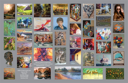 2015 Open Studio Tour Paricipants