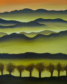 "Hollywood Hills" by Pamela Fong