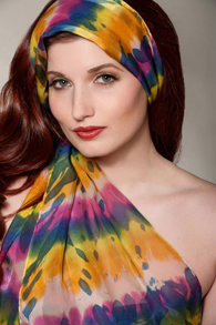 "Hand Painted Silks" by Priscilla